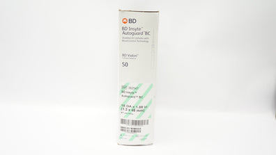 BD 382547 Shielded I.V. Cath. 18Ga 1.88inch 1.3 x 48mm 87ml/min - Box of 50